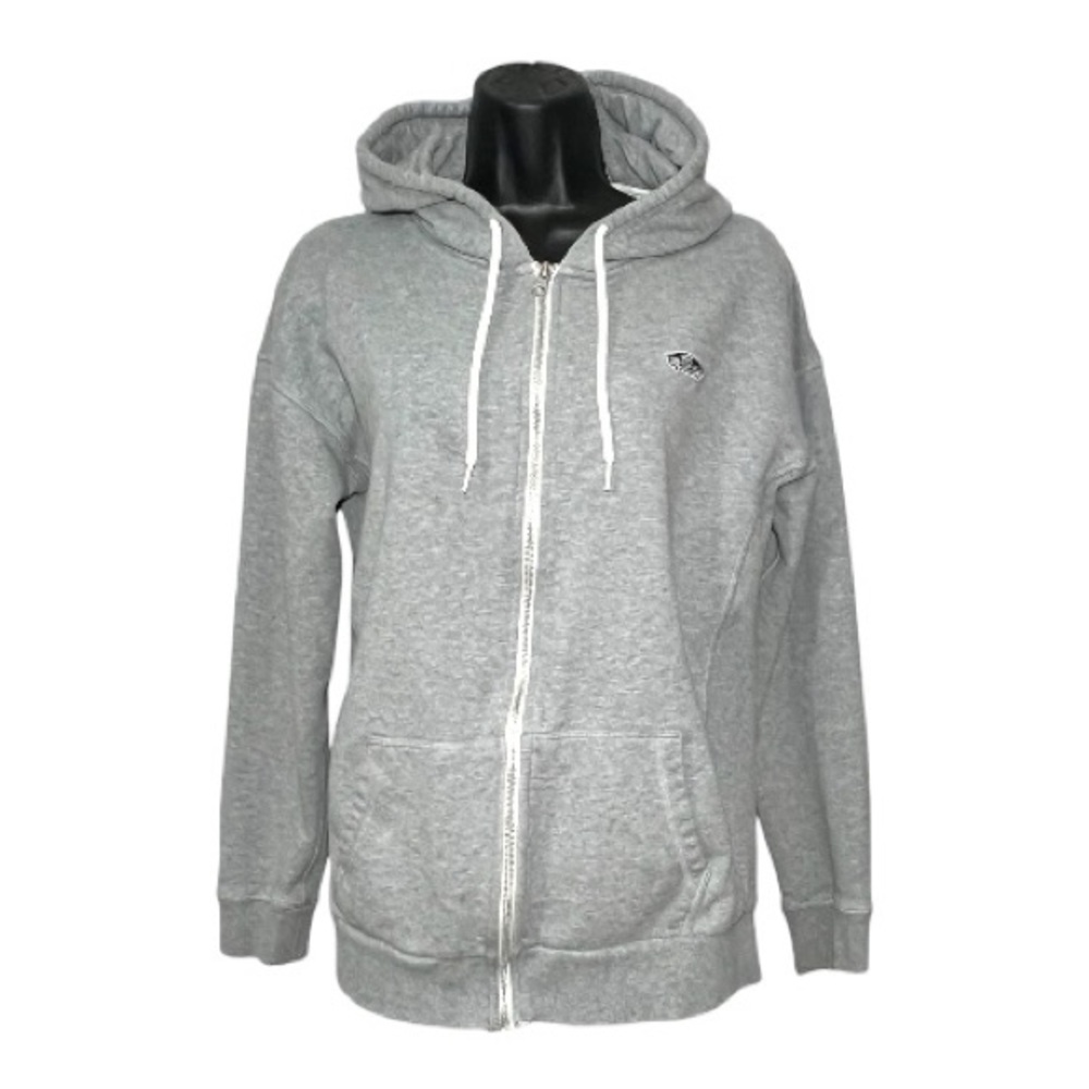 Vans Off The Wall Gray Zip-Up Hoodie